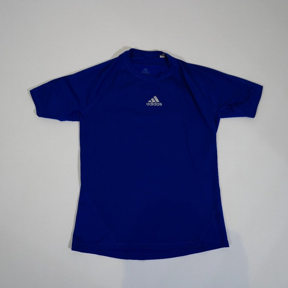 Addidas Team Men's Techfit Compression Shirt - Royal Blue - Size XL